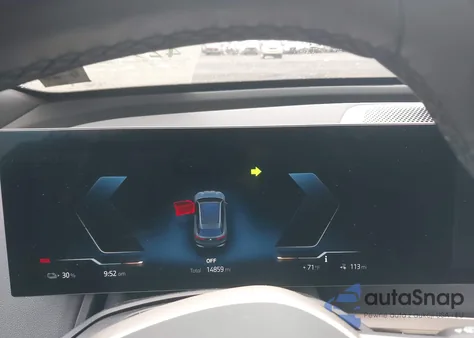 2024 BMW Ix xDrive50 из США, поврежденный, VIN WB523CF04RCN56022